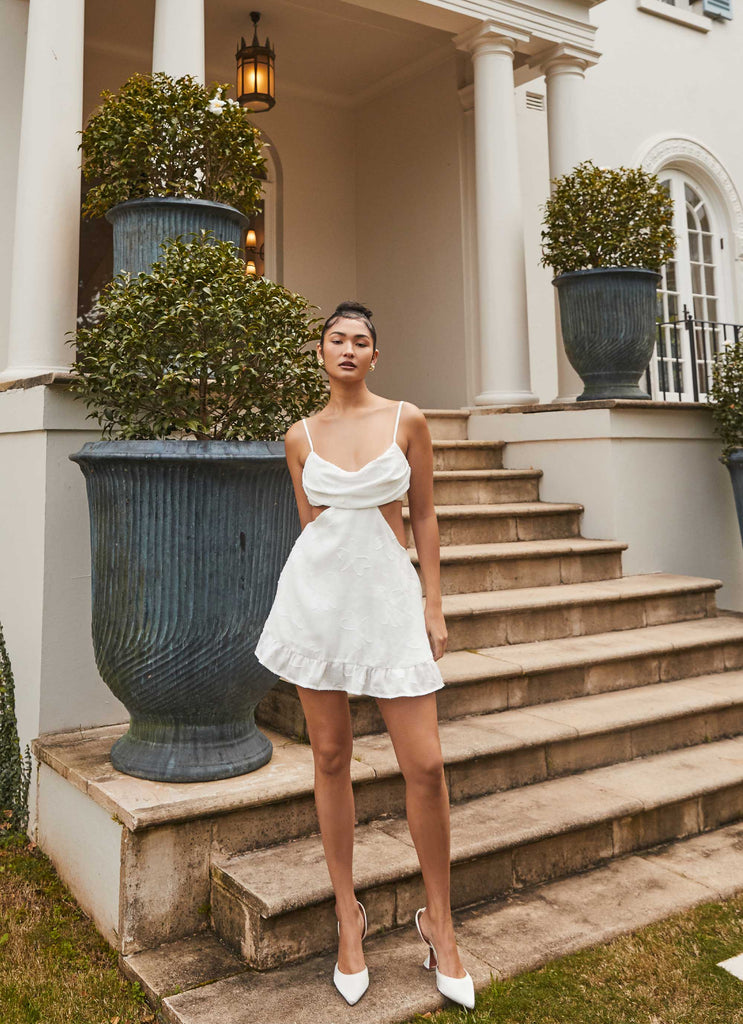 peppermayo white mini dress Dorothea Mini Dress