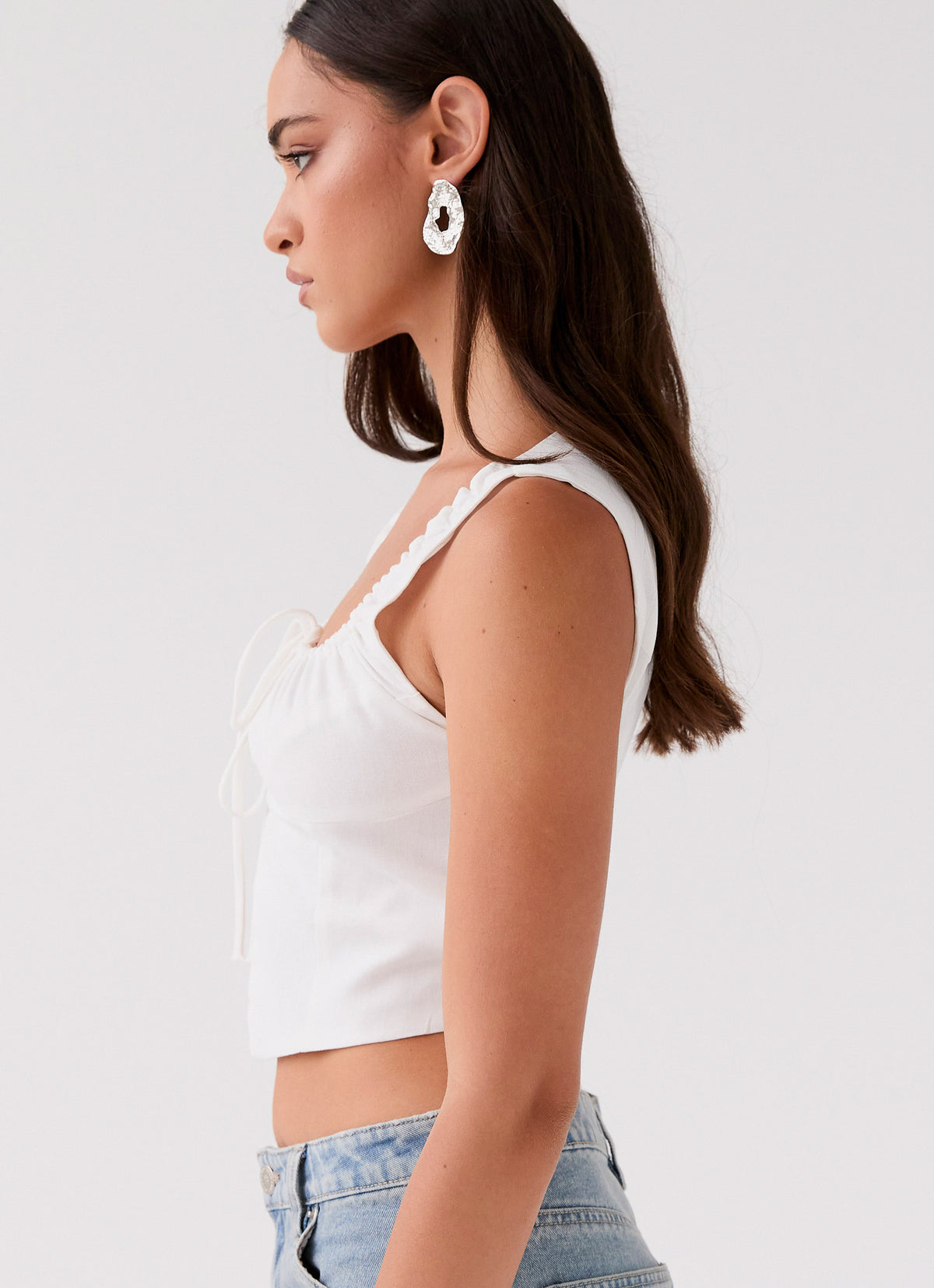 Take Me Away Corset Top - Ivory