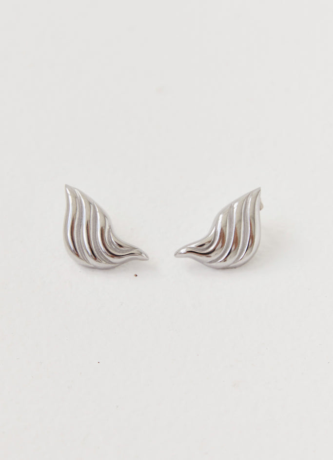 Cloud Nine Earrings - Silver
