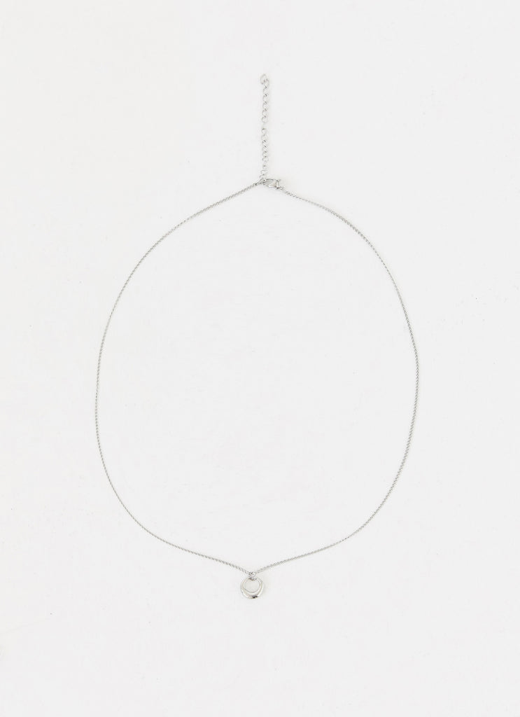 Eulalie Pendant Necklace - Silver