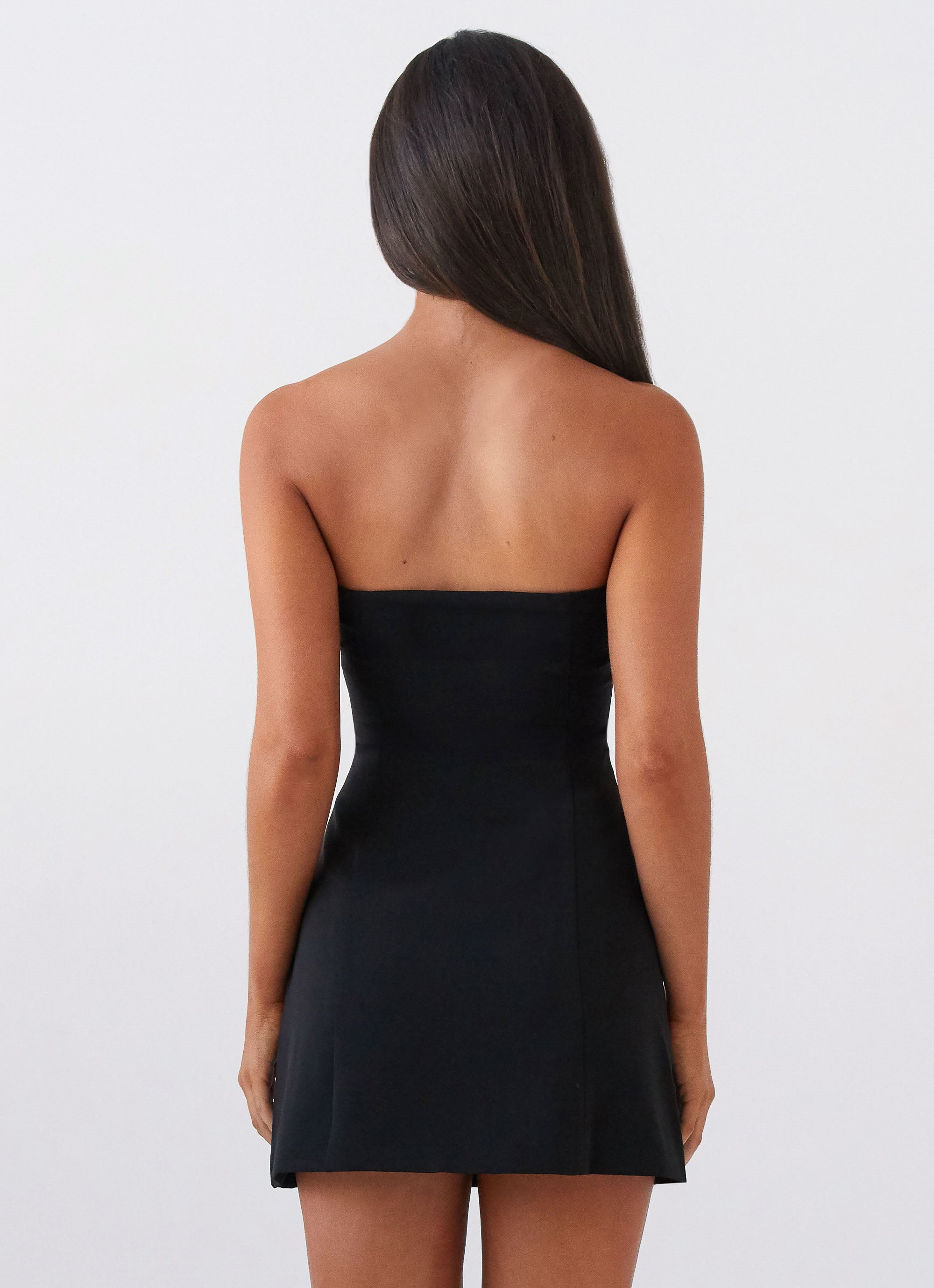 allora strapless mini dress Thats So Fetch | Alora Mini Dress | Black