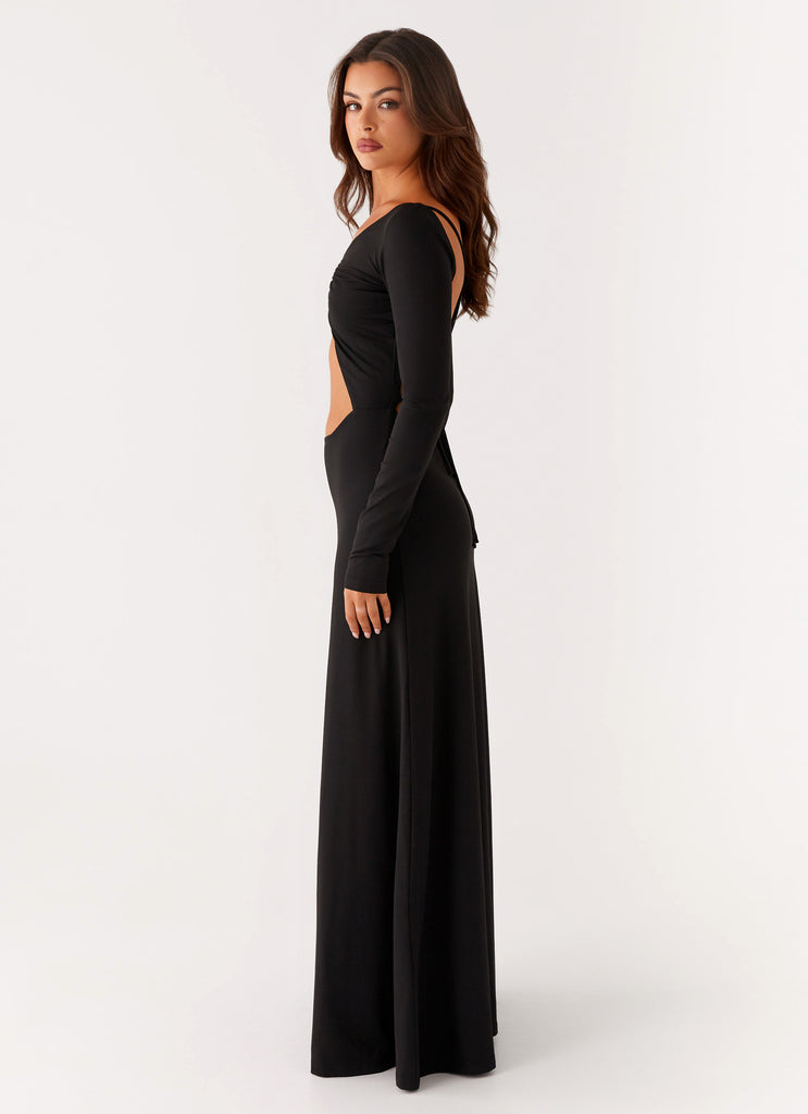 Peru Maxi Dress - Black