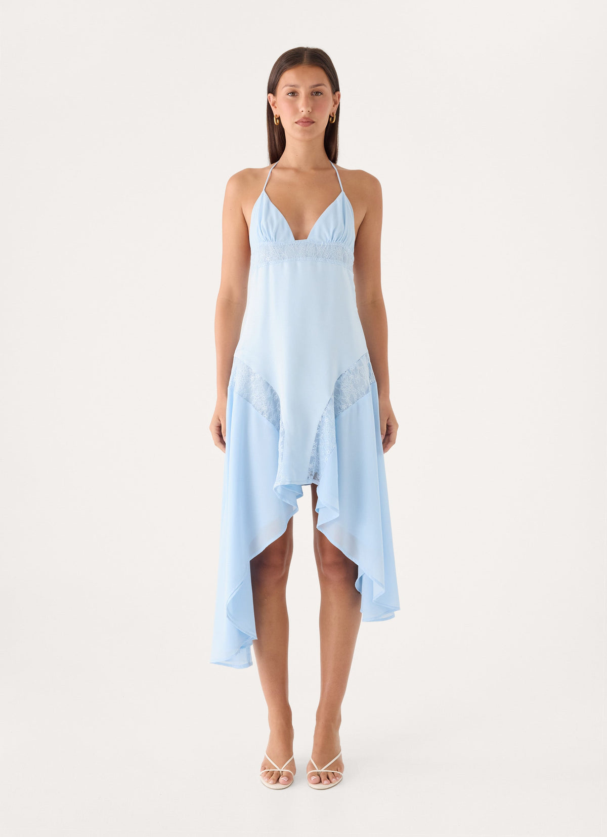 asymmetric midi dress Prilla - Blue Casual dresses The Donna color:WHITE - WHITE hide-notify-btn Sexy Birthday Dresses Pink