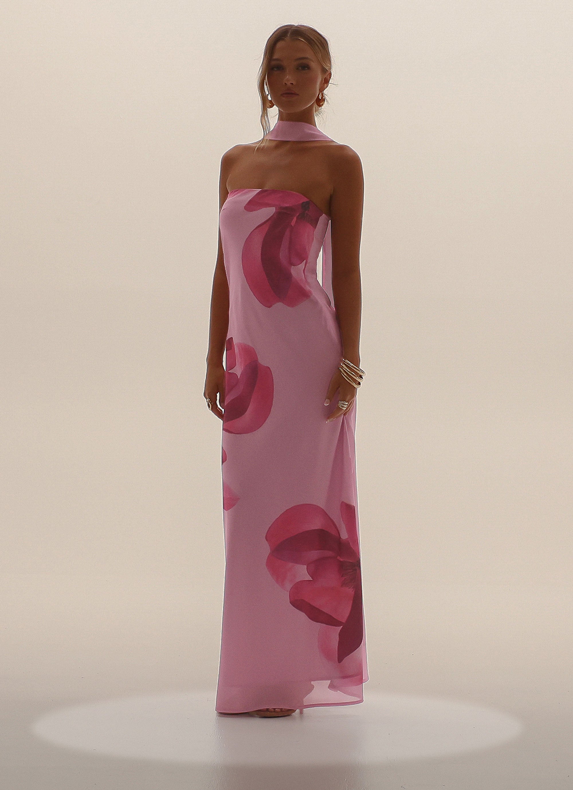 Prim Maxi Dress - Pastel Pink Prim Maxi Dress - Pastel Pink