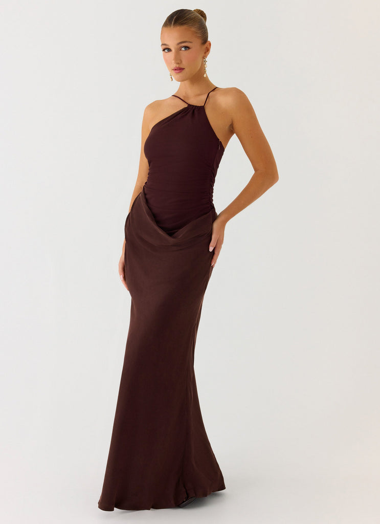 Brown Maxi Dresses