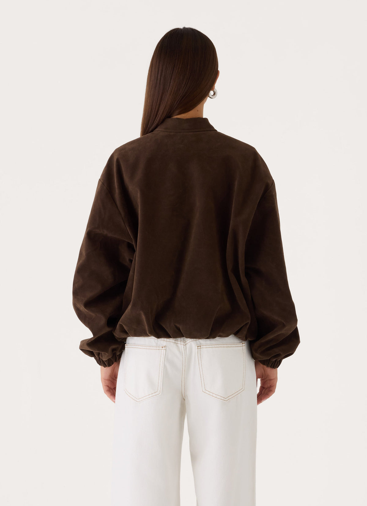 Ranya Bomber Jacket - Brown