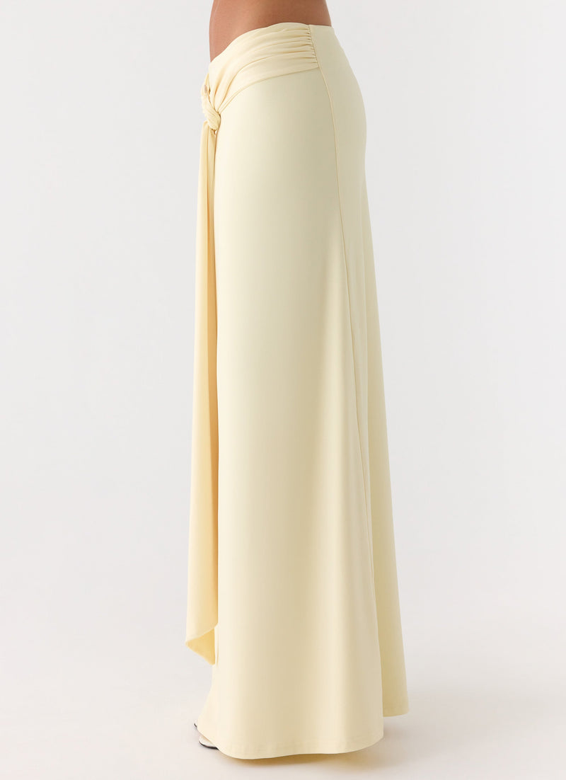 Ravi Maxi Skirt - Yellow