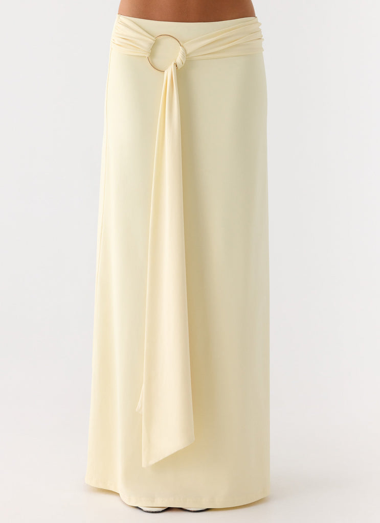 Ravi Maxi Skirt - Yellow