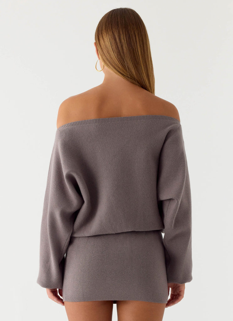 Ravyn Mini Dress - Grey – Peppermayo US