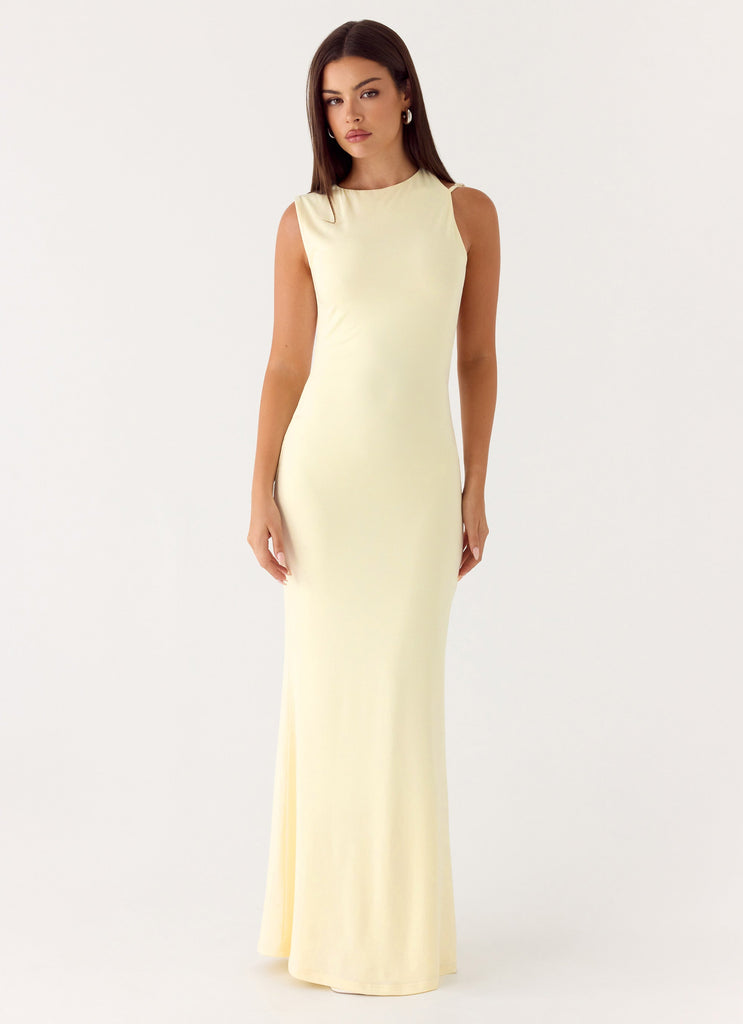 Reece Maxi Dress - Yellow
