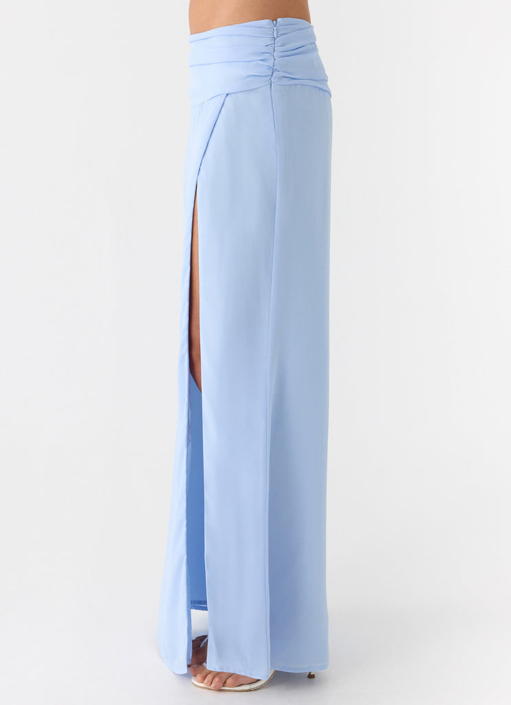 Remee Maxi Skirt - Blue