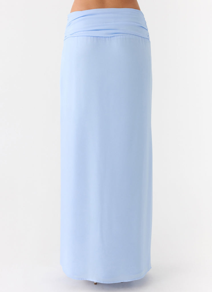Remee Maxi Skirt - Blue
