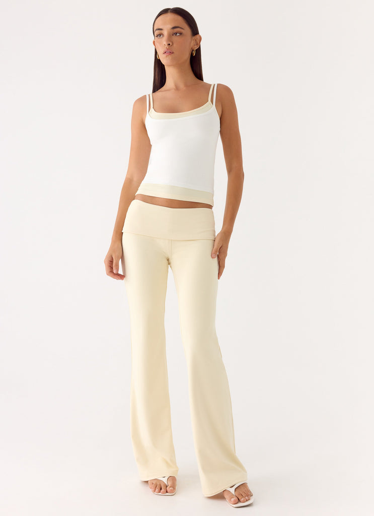 Renae Top - Baby Yellow