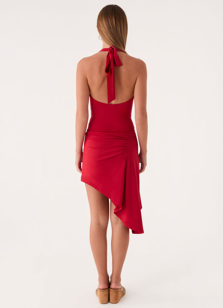 Rhody Mini Dress - Deep Red Deep Red / US 8 Rhody Mini Dress - Deep Red Deep Red / US 8