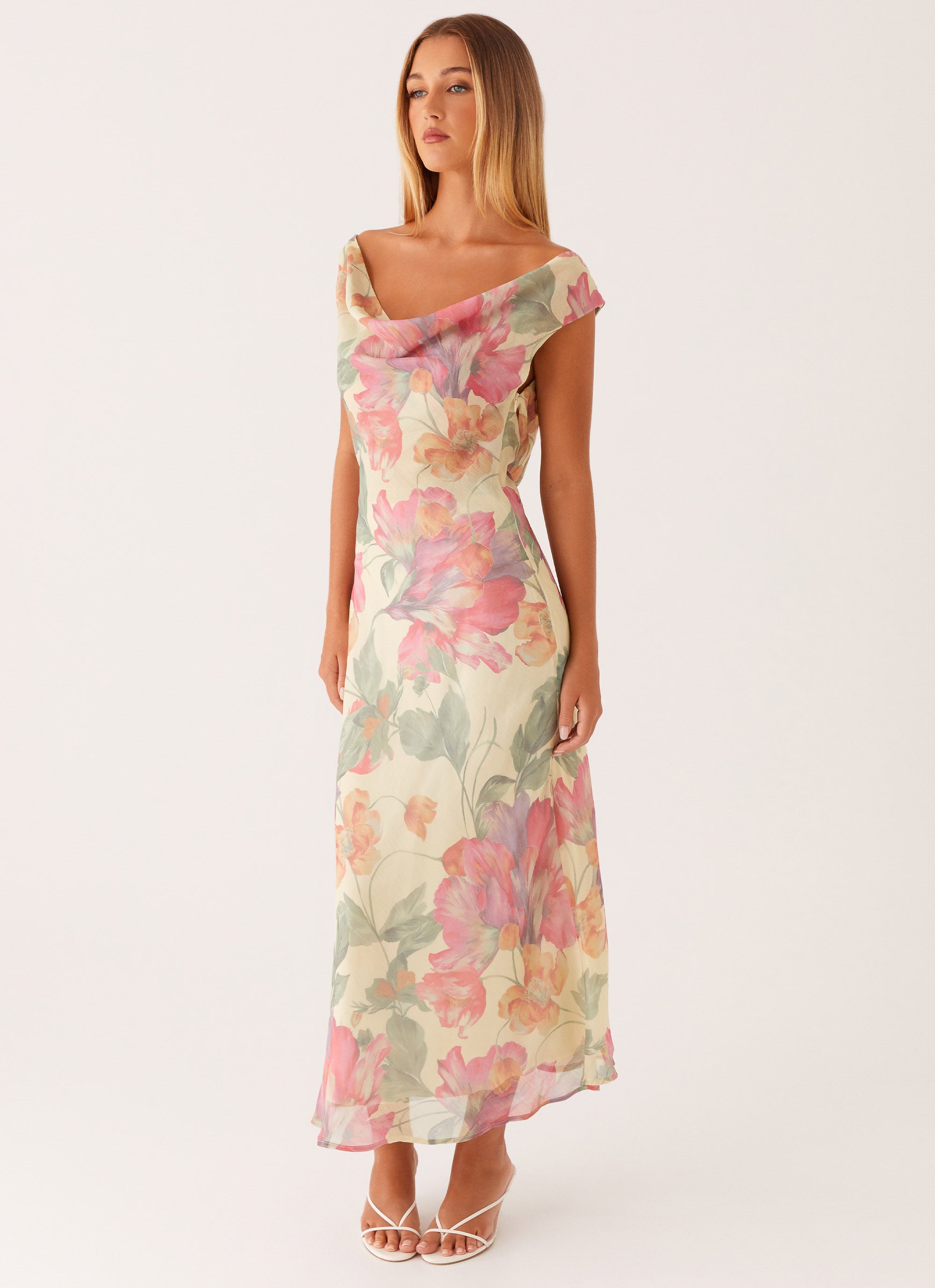 Maxi Model Role Model Maxi Dress - Yellow Peony – Peppermayo US