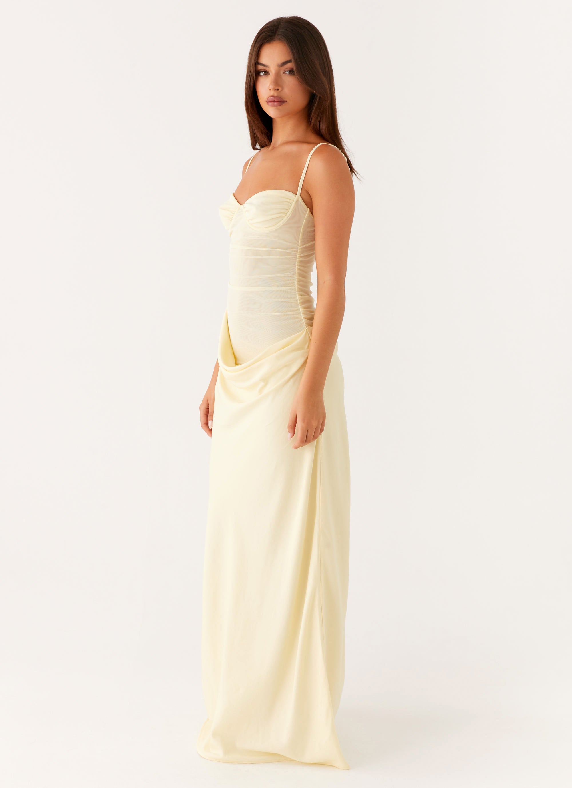Romy Maxi Dress - Yellow – Peppermayo US