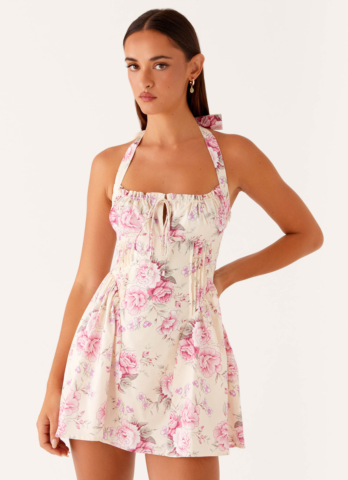 Rosalie Halter Mini Dress