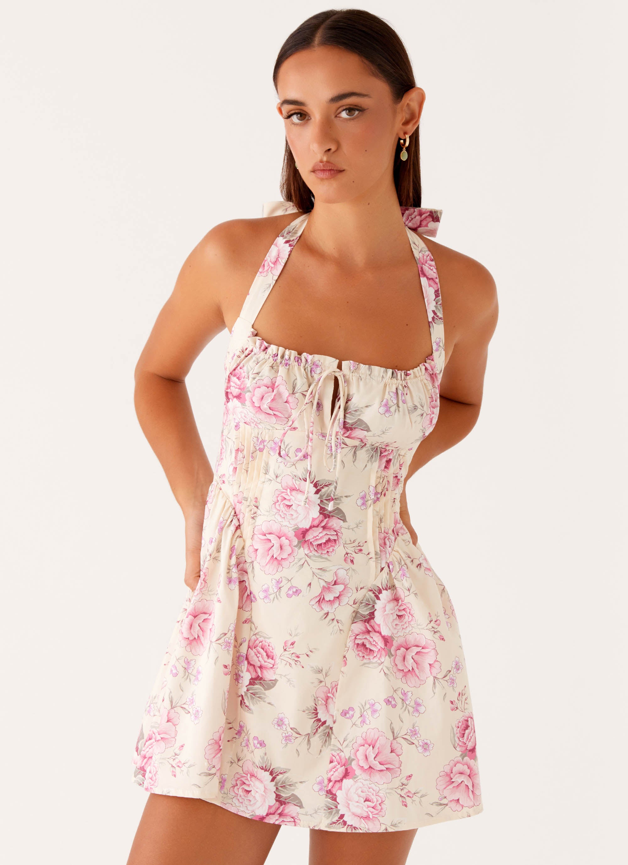 Rosalie Halter Mini Dress Rosalie Halter Mini Dress