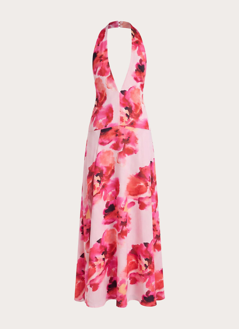 Rosey Cheeks Maxi Dress - Pink Floral