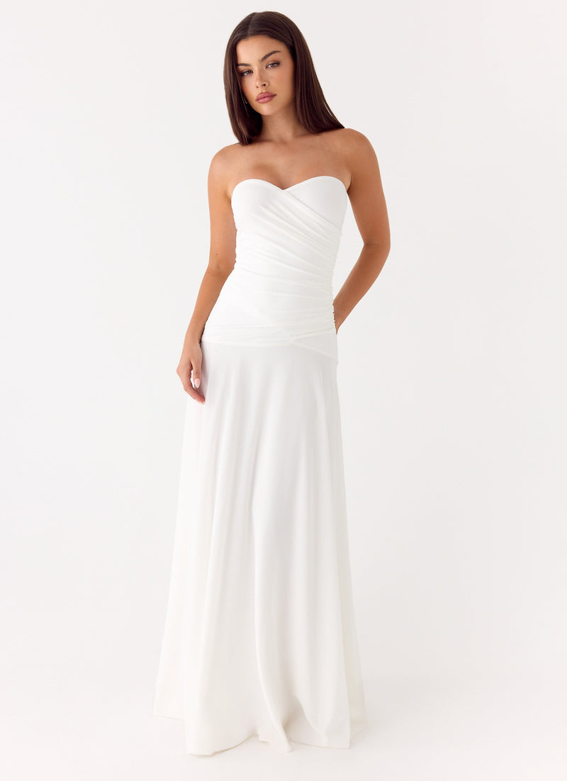 Ruben Maxi Dress - White
