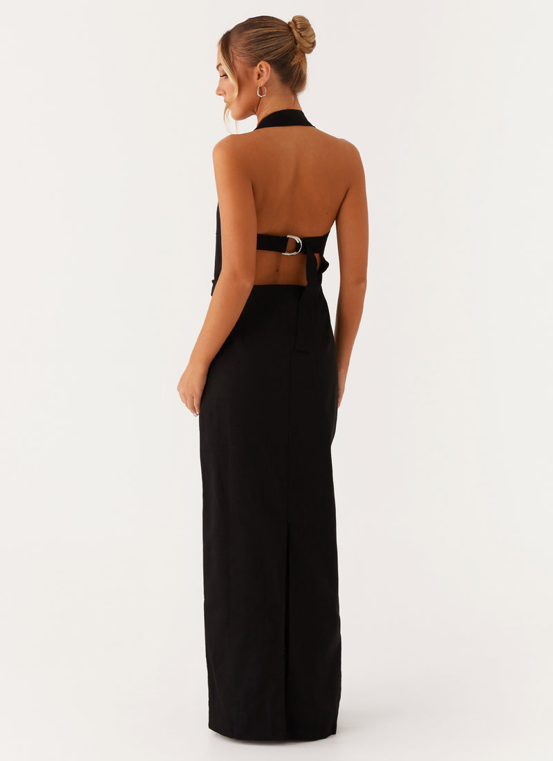 Rumour Has It Maxi Dress - Black