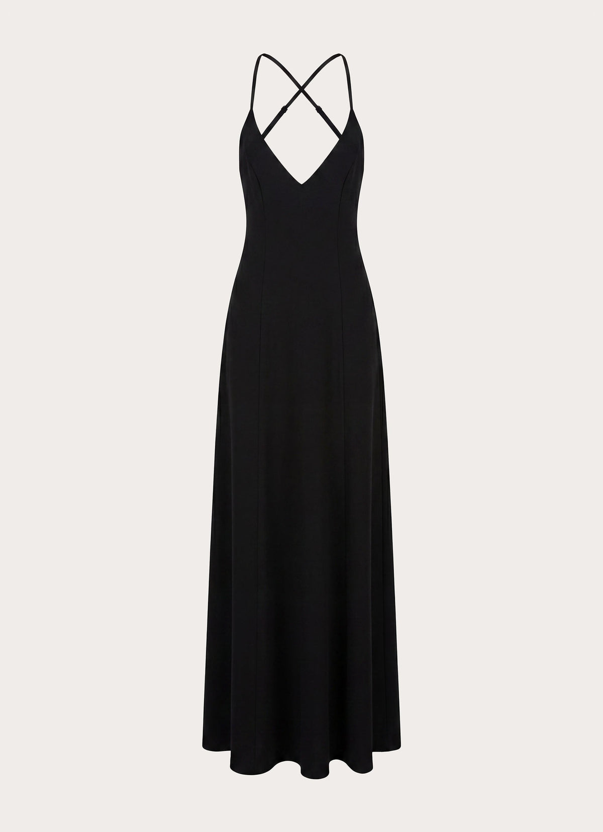 Russian Roulette Maxi Dress - Black