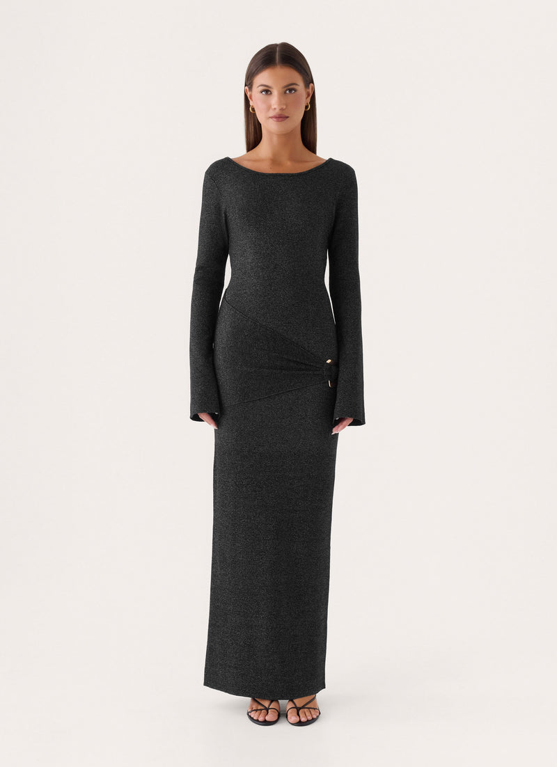 Sovereign Maxi Dress - Black
