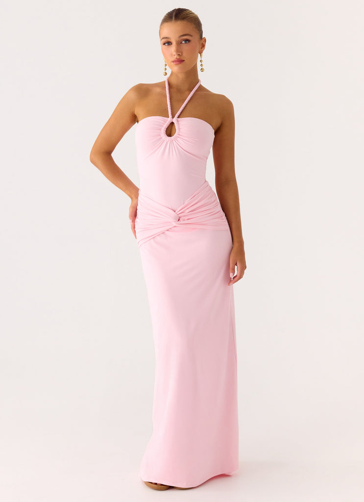 Sacred Maxi Dress - Pale Pink Peppermayo US Sacred Maxi Dress - Pale Pink Peppermayo US