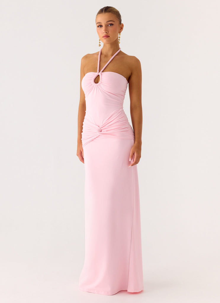 Sacred Maxi Dress - Pale Pink Peppermayo US Sacred Maxi Dress - Pale Pink Peppermayo US