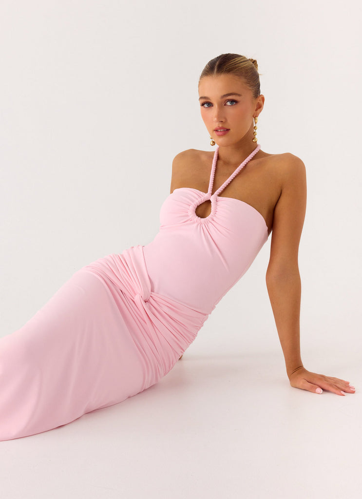 Sacred Maxi Dress - Pale Pink Peppermayo US Sacred Maxi Dress - Pale Pink Peppermayo US