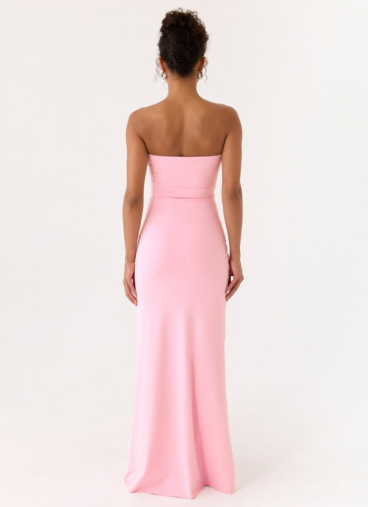 Sandrine Strapless Maxi Dress - Pink Peppermayo US Sandrine Strapless Maxi Dress - Pink Peppermayo US