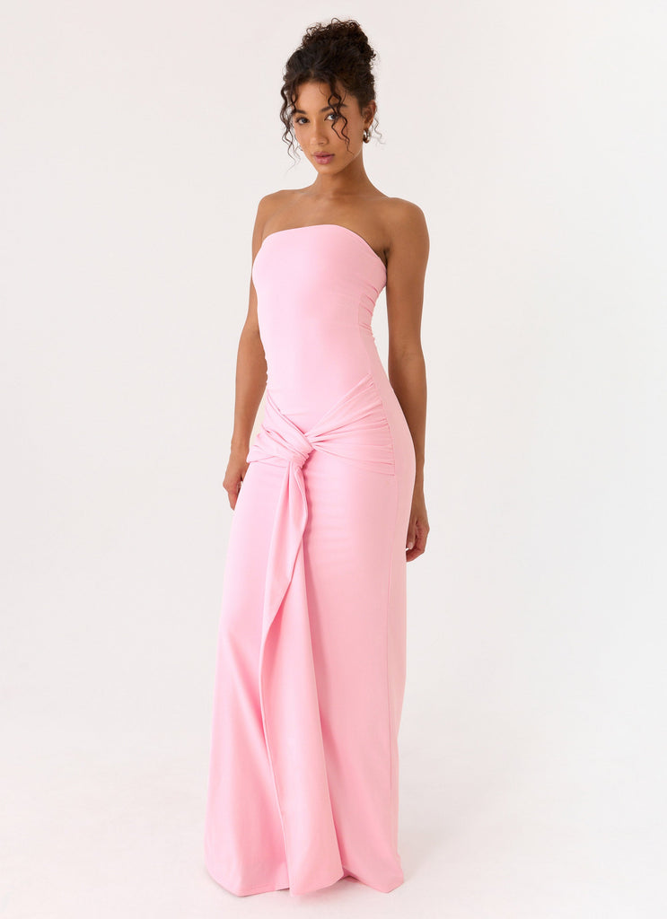 Sandrine Strapless Maxi Dress - Pink Peppermayo US Sandrine Strapless Maxi Dress - Pink Peppermayo US