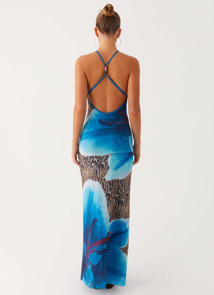 Sandy Siren Maxi Dress - Cheetah Floral Peppermayo US Sandy Siren Maxi Dress - Cheetah Floral Peppermayo US