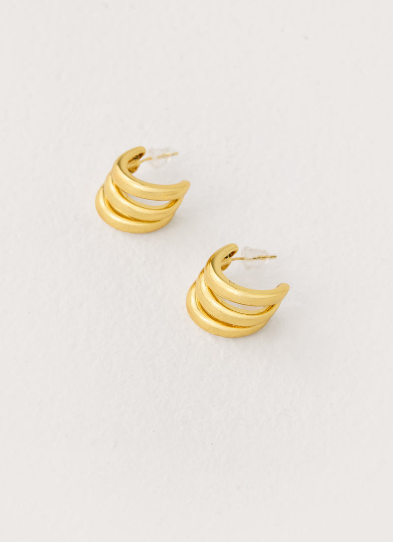 Sardinia Darling Earrings - Gold