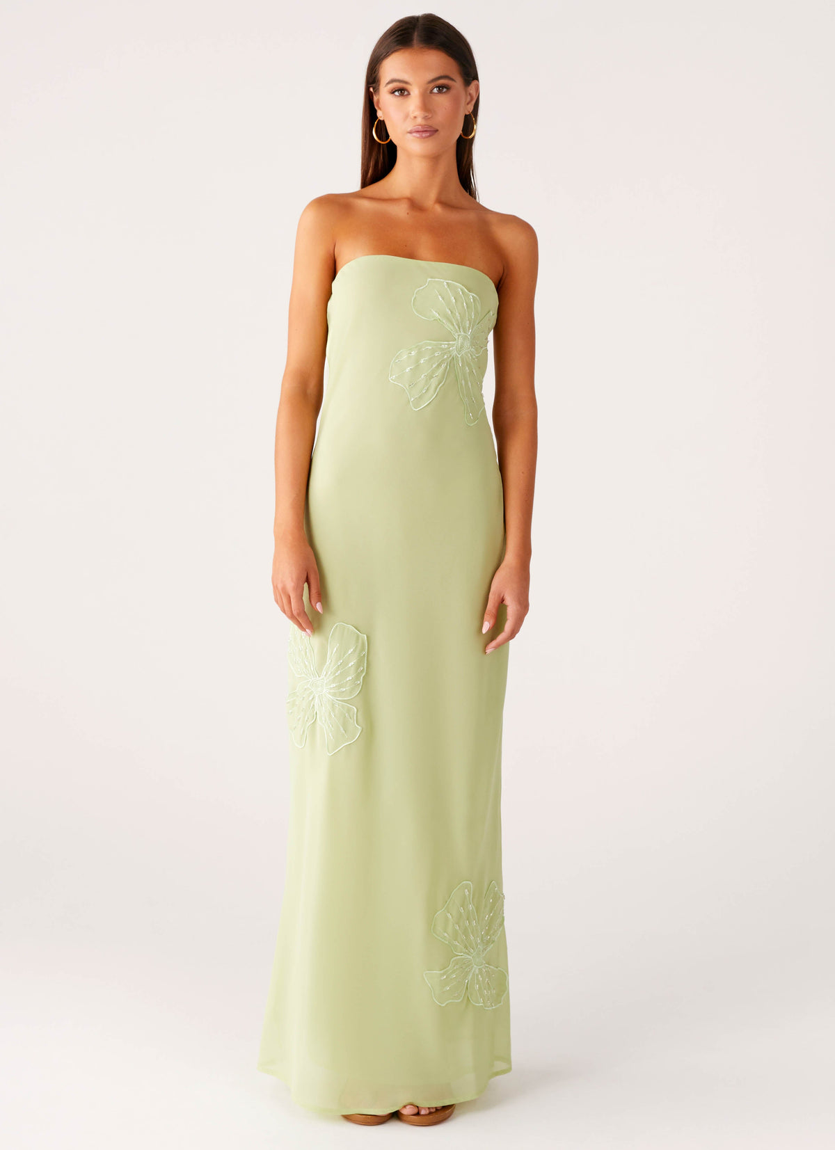 peppermayo strapless dress Patsie Mini Maxi length Peppermayo Eden Dress Yellow by