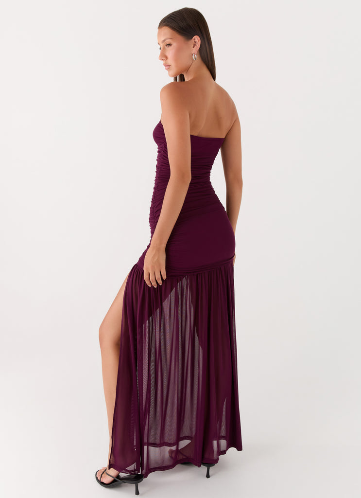 Savaya Maxi Dress - Mulberry
