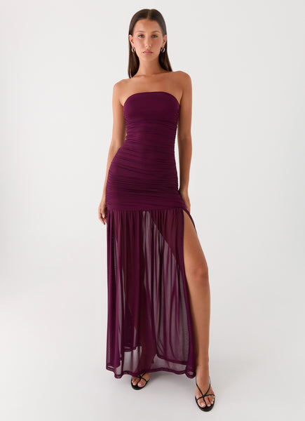 mulberry maxi dress Savaya Maxi Dress