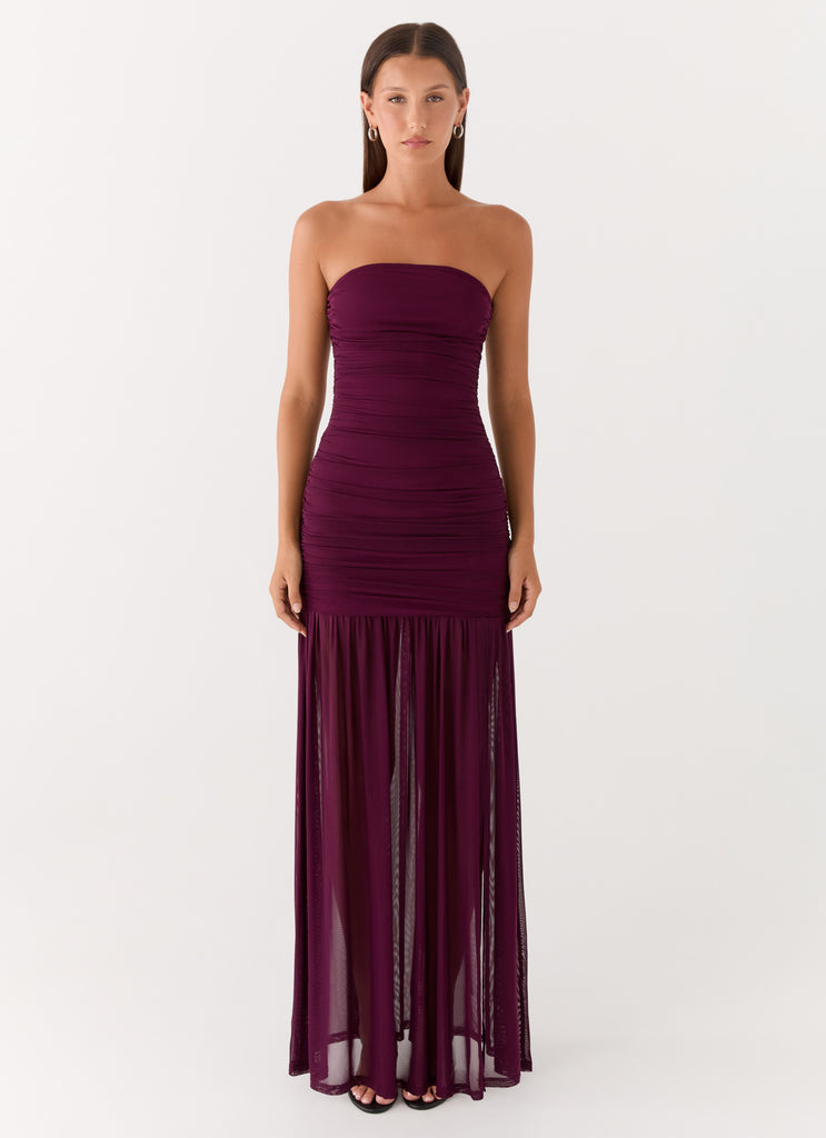 Savaya Maxi Dress - Mulberry