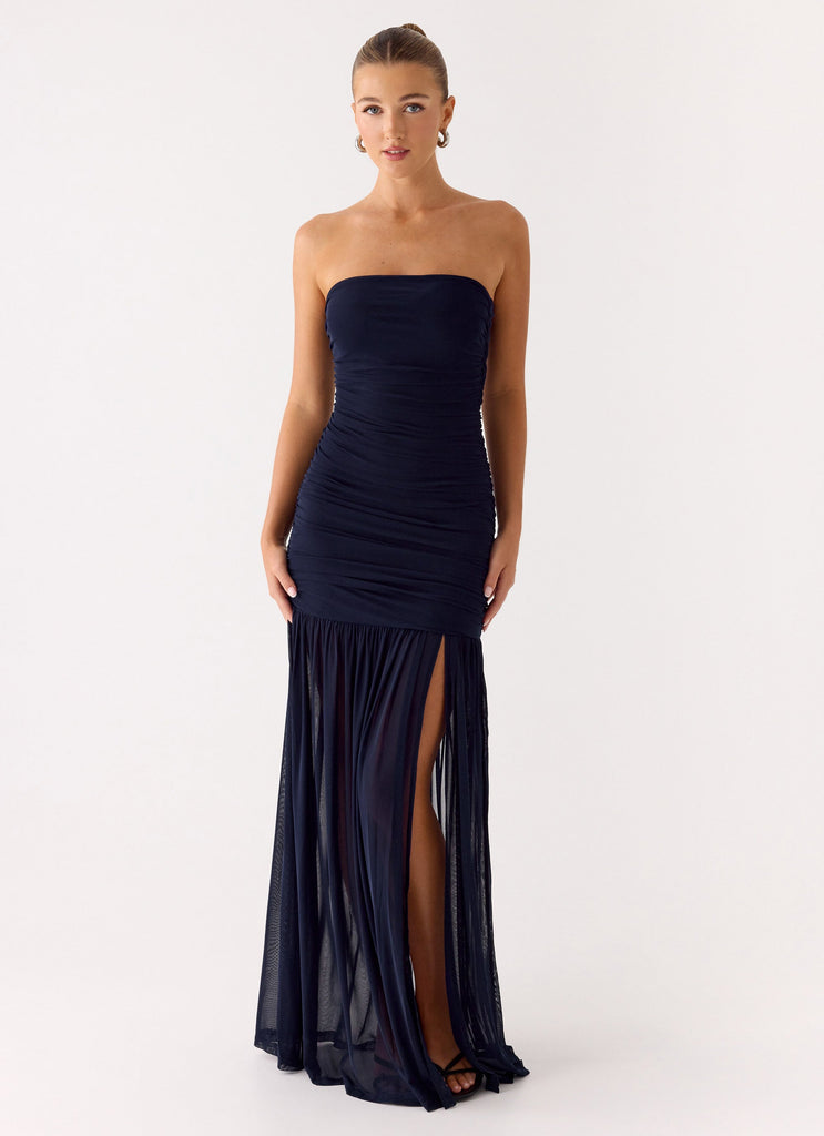 savaya maxi dress Peppermayo Savaya Maxi Dress Mulberry
