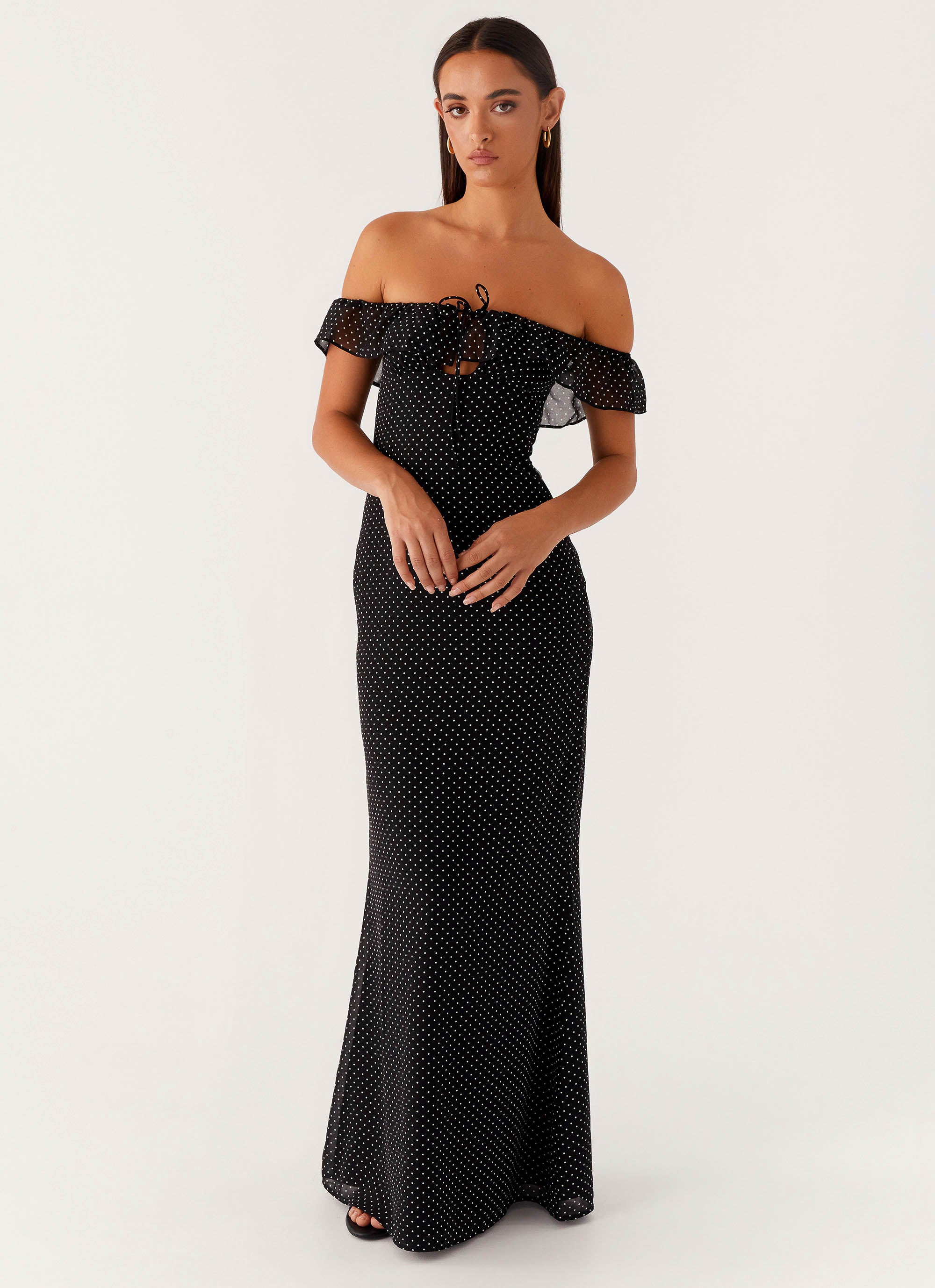 Scarlet Cherry Maxi Dress