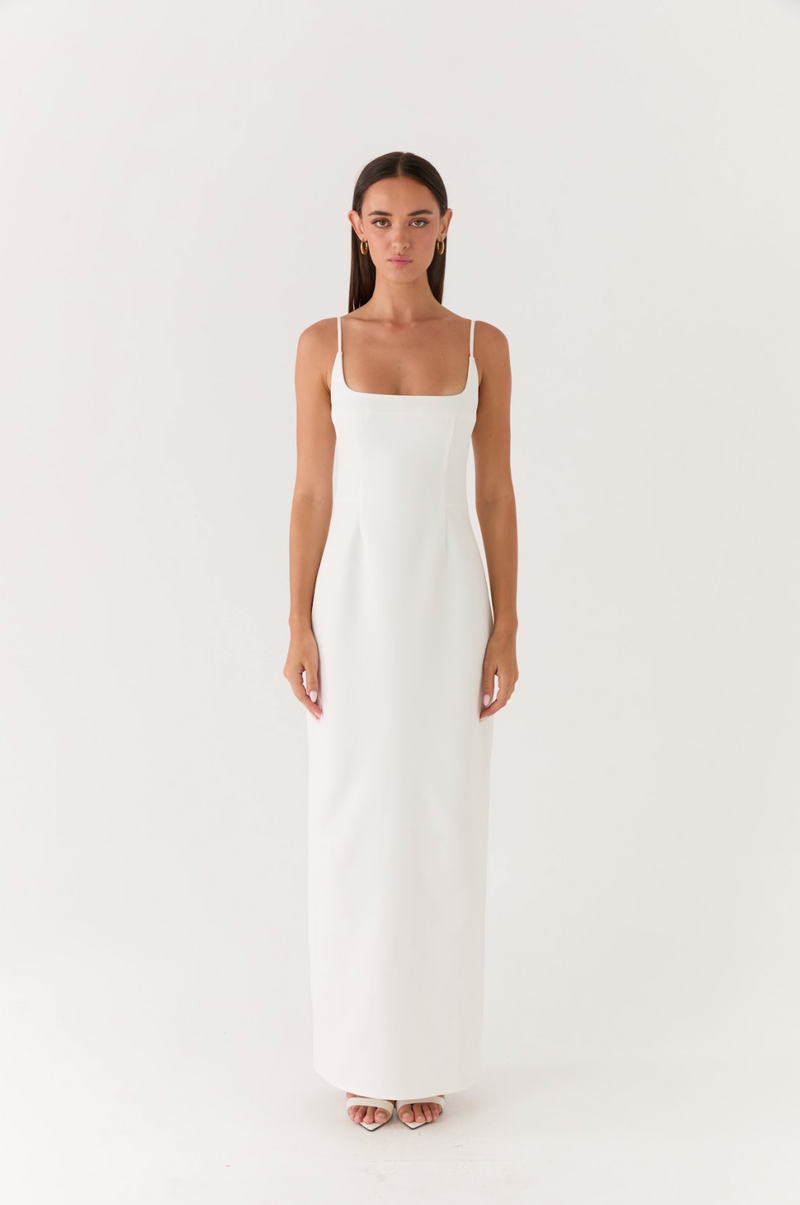 Aralyn Maxi Dress - White