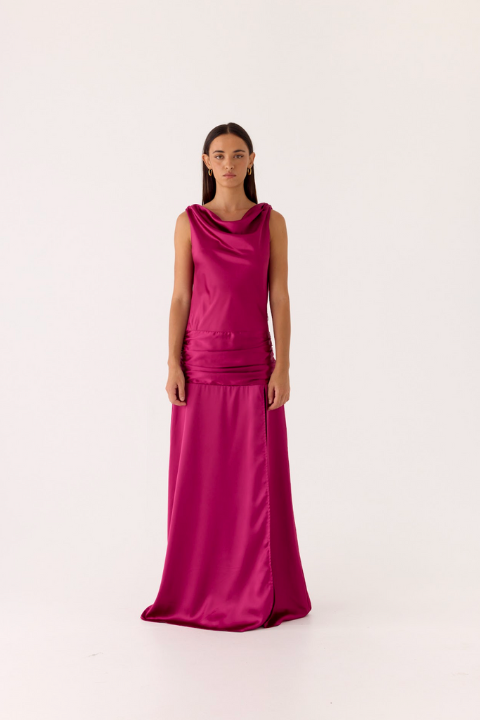 Generation Maxi Dress - Fuchsia Peppermayo US Generation Maxi Dress - Fuchsia Peppermayo US