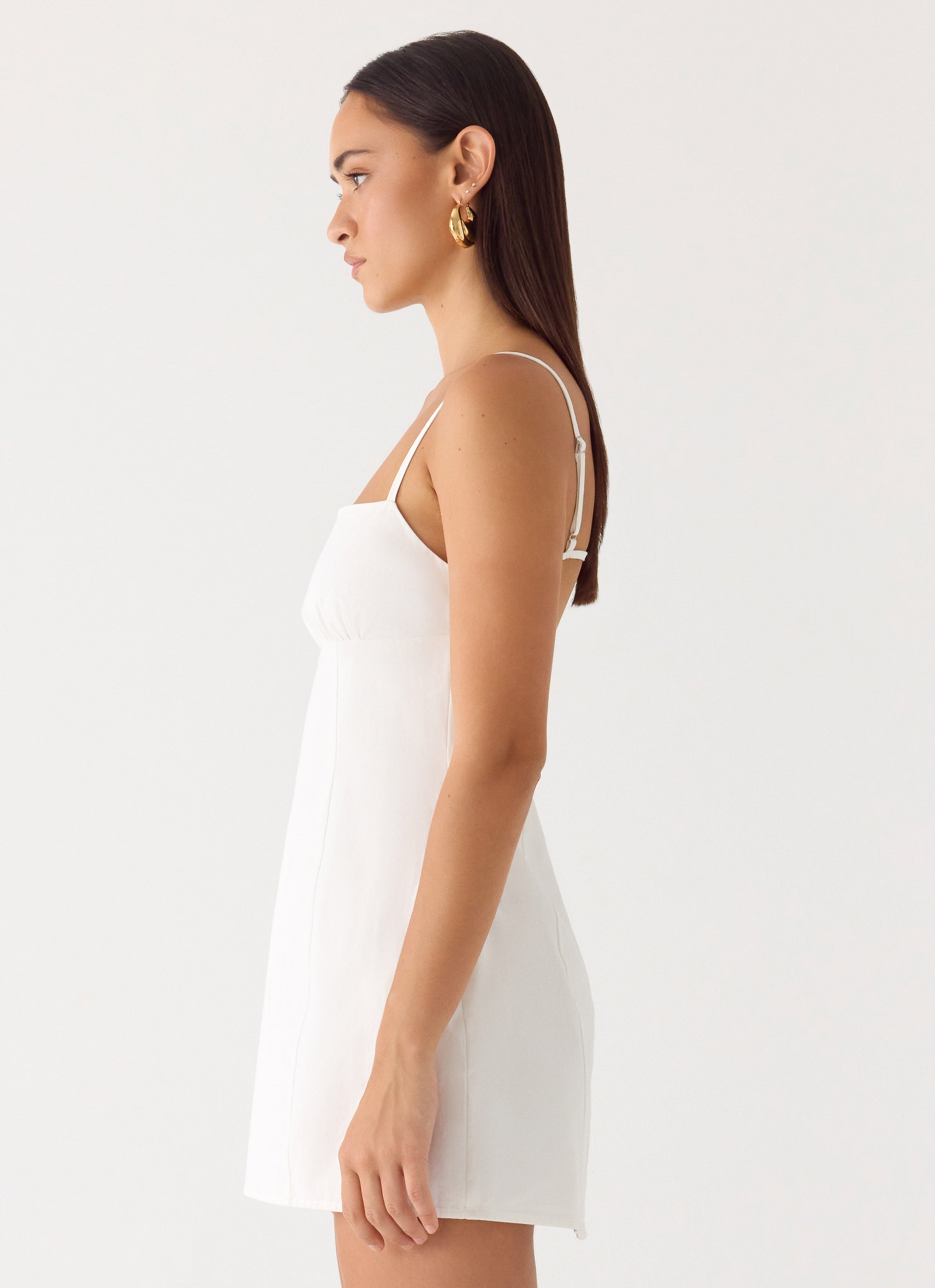 Second Sun Mini Dress - White – Peppermayo US