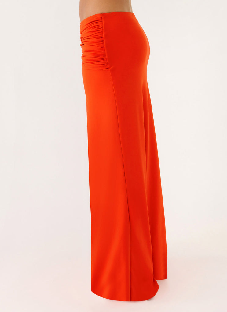 Selmah Hardware Maxi Skirt - Tangerine – Peppermayo US