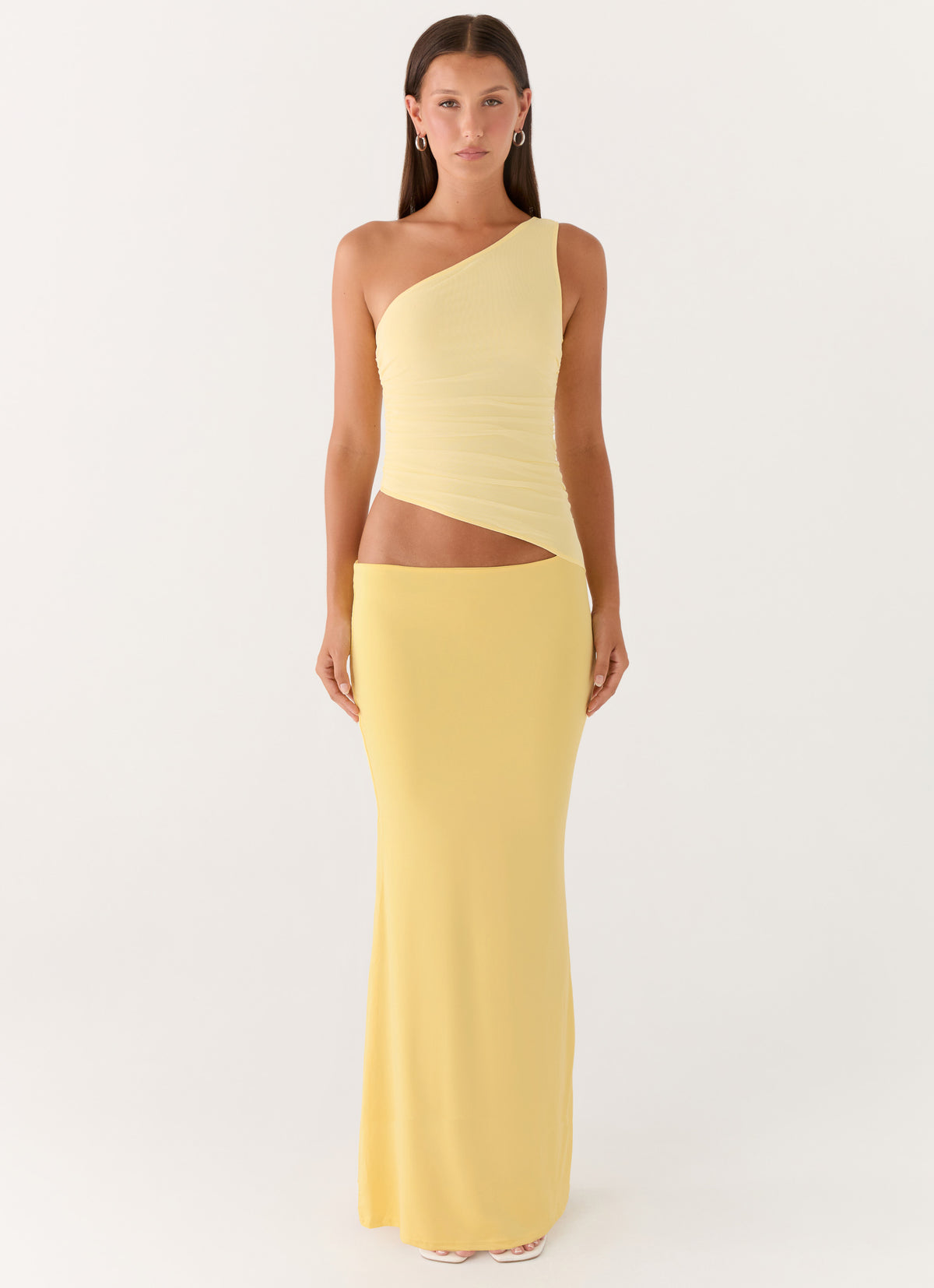 Seranella One Shoulder Maxi Dress