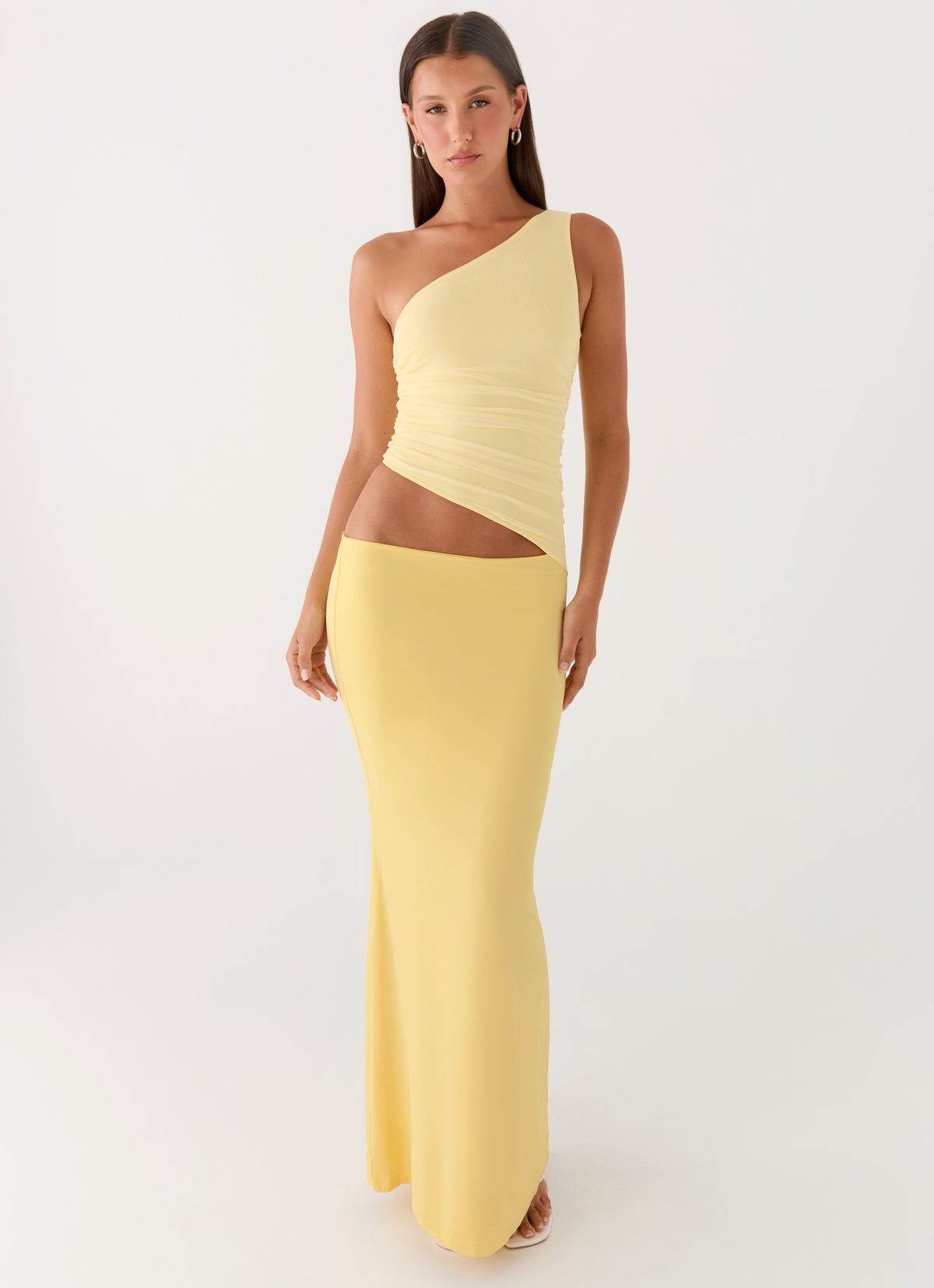 Seranella One Shoulder Maxi Dress