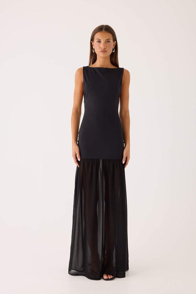 Seraphine Maxi Dress - Black