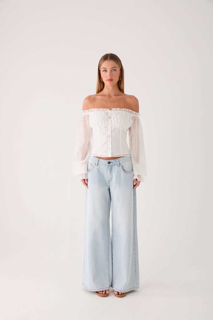 Serelith Top - White