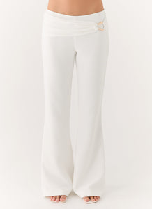 Shaniqua Pant - White
