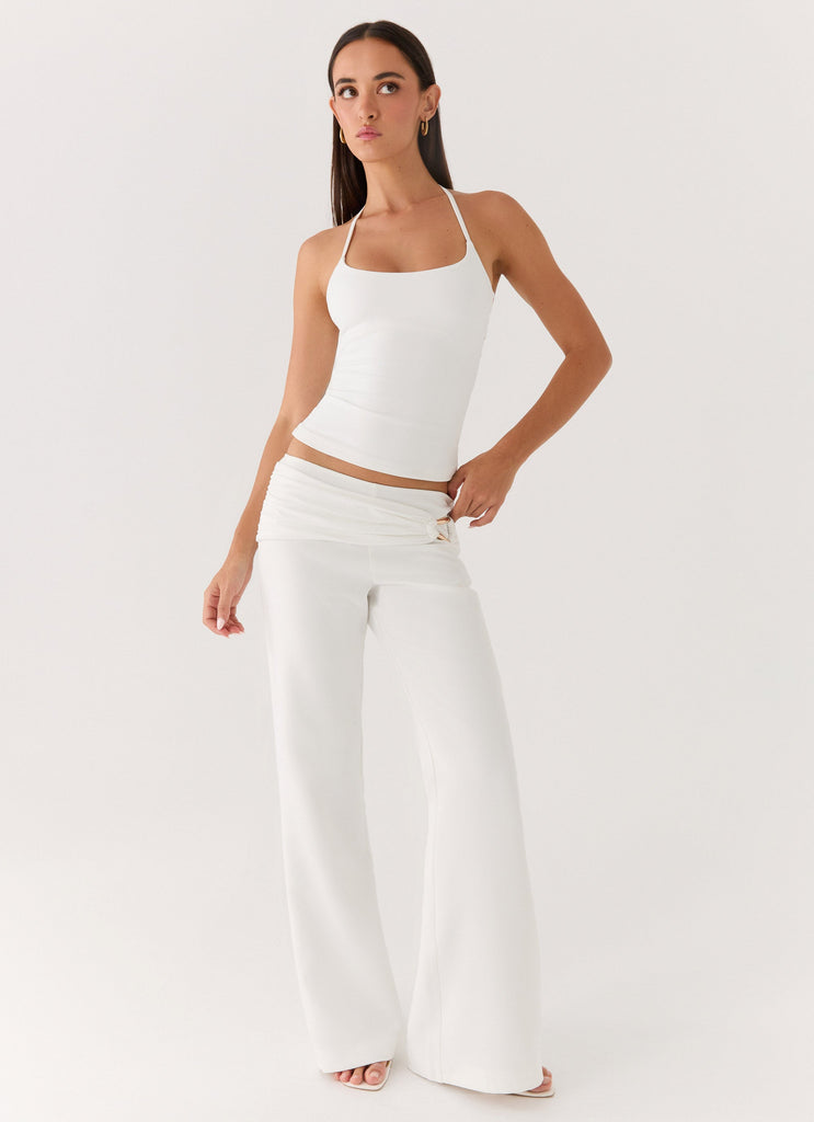 Shaniqua Pant - White